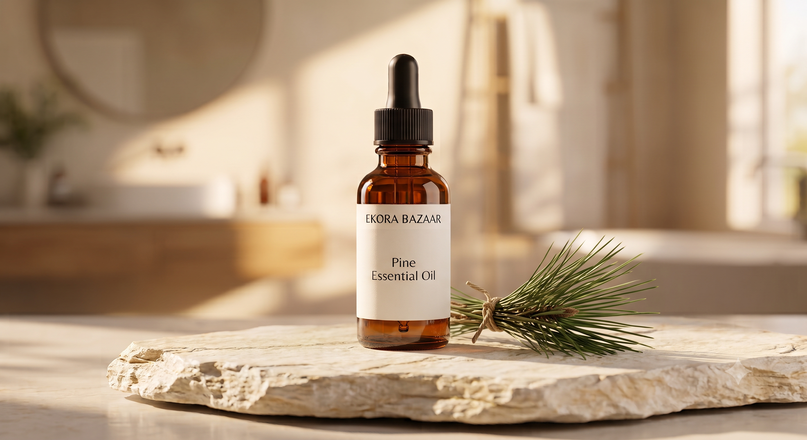 PINE ESSENTIAL OIL – 100% PURE, NATURAL & UNDILUTED OIL FOR SKIN CARE & HAIR CARE